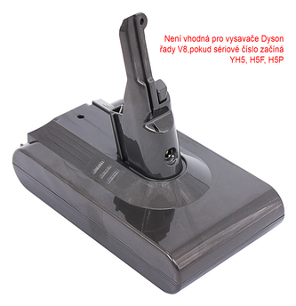 Baterie Dyson V8 4000mAh, Li-lon 21,6V PREMIUM