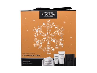 Filorga Lift-Structure pleťový krém Lift-Structure Ultra-Lifting Cream 50 ml + pleťové sérum Lift-Designer Ultra-Lifting Serum 7 ml + pleťový noční krém Sleep & Lift Ultra-Lifting Night Cream 15 ml + svíčka