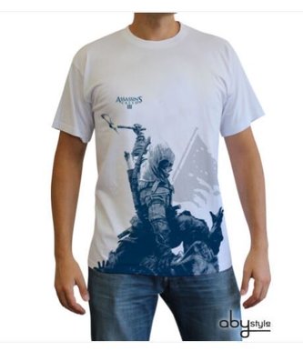 Tričko Assassins Creed 3 - Connor kneel down Vel. XL