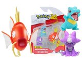 Pokemon Battle Figure Set 3-Pack - Totodile, Toxel, Magikarp, 5-8cm
