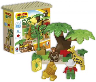 Androni Unico Safari ostrov 18 dílků