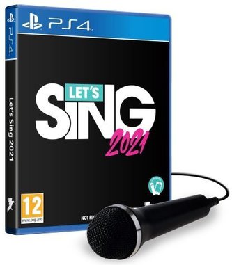 Lets Sing 2021 + 1 microphone (PS4)