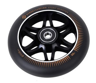 Kolečko Street Surfing freestyle koloběžka, 110x24mm, Alu černé