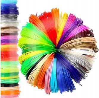 Kruzzel 19876 Sada náplní PLA pro 3D pero 20 x 20 m Color