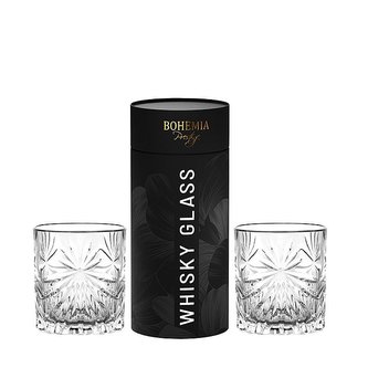sklen. 320ml, 2ks, BOHEMIA PR. FIORE, whisky, DB