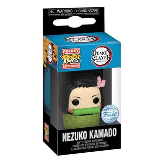 Funko POP Keychain: Demon Slayer - Nezuko´s basket (klíčenka)