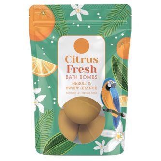 Elysium Spa šumivá bomba do koupele Citrus Fresh 3x50g Elysium Spa šumivá bomba do koupele Citrus Fresh 3x50g