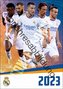 Real Madrid FC Posterkalender 2024. Fußball-Wandkalender mit den besten Momenten der Spieler von Real Madrid. 29,7 x 42 cm. Hoch