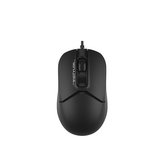 A4tech FSTYLER optická kancelářská myš, USB-C+USB-A, černá