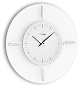 Designové nástěnné hodiny I060M chrome IncantesimoDesign 35cm