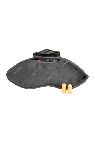 WENGER Eyemask & Earplugs, černá