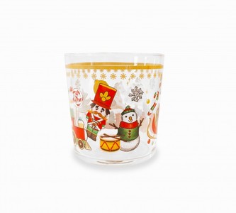 Vánoční sklenice 1 kusů 350 ml CHICCHI E BALOCCHI BRANDANI