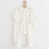 Kojenecký overal New Baby Classic II medvídek růžový - velikost 62 (3-6m)