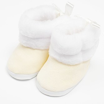 Kojenecké zimní kozačky New Baby béžové 3-6 m - velikost 3-6 m