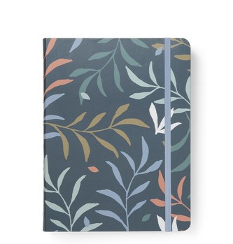 Filofax Notebook Botanical | A5 modrá