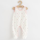 Kojenecké dupačky New Baby Classic II medvídek růžový - velikost 68 (4-6m)