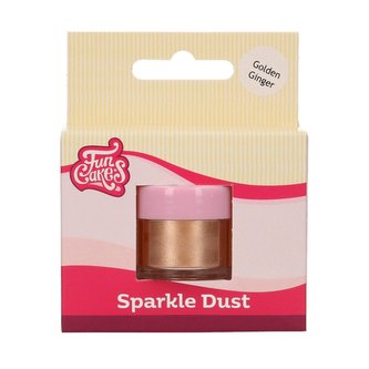 Třpytky FunCakes GoldenGinger 3,5g