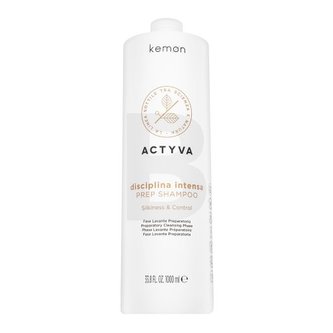Kemon Actyva Disciplina Intensa Prep Shampoo hloubkově čistící šampon pro hrubé a nepoddajné vlasy 1000 ml
