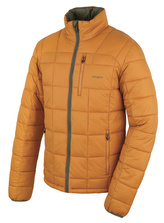 Pánská plněná oboustranná bunda Nodiq M mustard/khaki - XL