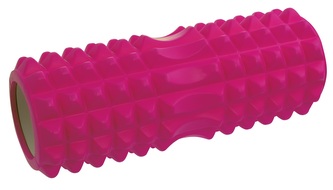 Masážní válec LIFEFIT® JOGA ROLLER C01 33x13cm, růžový