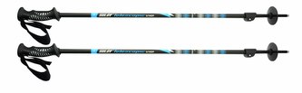 Sjezdové skládací hole SULOV® TELESCOPIC SENIOR, vel. 90-145cm, modré