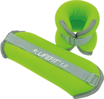Neoprenová zátěž LIFEFIT® kotník/zápěstí S2 2x1,0 kg