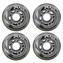 Set koleček pro In-line PU82A, vel. 70x24, 4ks