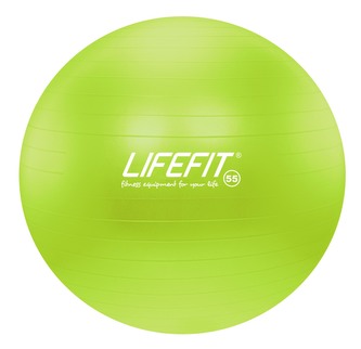 Gymnastický míč LIFEFIT® ANTI-BURST 55 cm, zelený