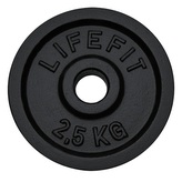 Kotouč LIFEFIT® 2,5kg, kovový, pro 30mm tyč