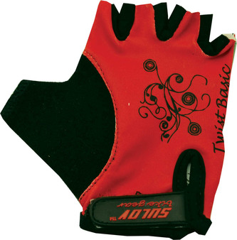 Cyklorukavice SULOV®  TWIST BASIC červené - S