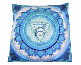 Povlak na polštář Višuddhi - Krční čakra