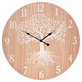 Hodiny nástěnné MDF, 58cm