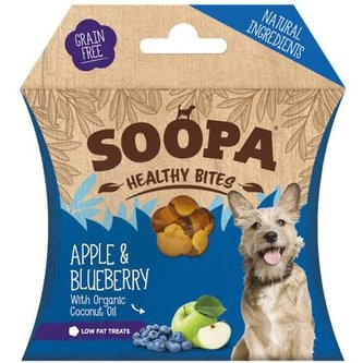 Soopa Healthy Bites s jablkem a borůvkou 50 g