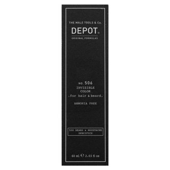Depot No. 506 Invisible Color semi-permanentní barva na vlasy i vousy Natural Titanium 60 ml