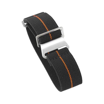 RhinoTech univerzální řemínek nylonový tah Quick Release 22mm černý/oranžový