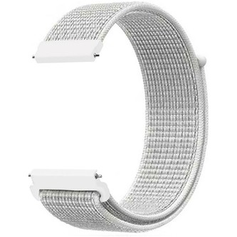 RhinoTech univerzální nylonový řemínek Quick Release 20mm bílý