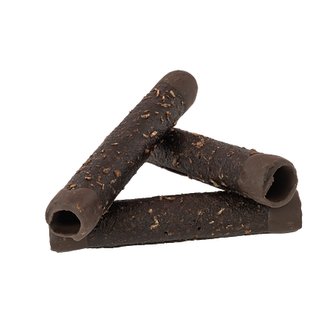 Jablečno-višňové trubičky s čokoládovou polevou váha 43 ks Jablečno-višňové trubičky s čokoládovou polevou váha 43 ks