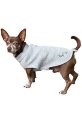 Svetr Woof pro psy šedý 25cm