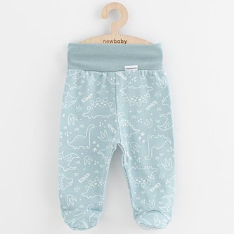 Kojenecké polodupačky New Baby Classic II dino mátové - velikost 80 (9-12m)