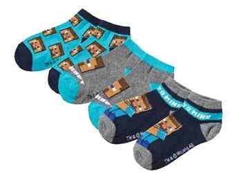 SADA 3 KS PONOŽKY MINECRAFT - velikost 23-26