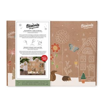 Blossombs Semínkové bomby - Dárková sada vánočních ozdob (7 ks) - originální vánoční dekorace Blossombs Semínkové bomby - Dárková sada vánočních ozdob (7 ks) - originální vánoční dekorace