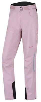Dámské softshell kalhoty Keson L faded pink - XS