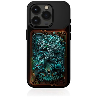 STM Reveal Warm MagSafe kryt iPhone 15 Pro Max černý