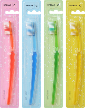 Spokar 3416 Clinic zubní kartáček, měkký