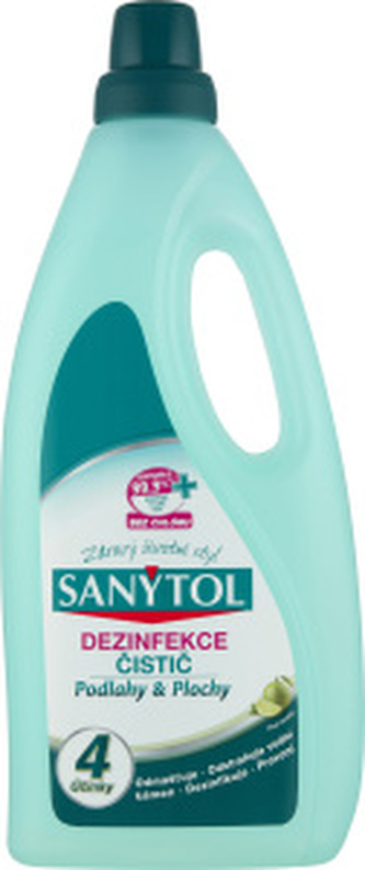 Sanytol Dezinfekce čistič podlahy & plochy limetka, 1 l