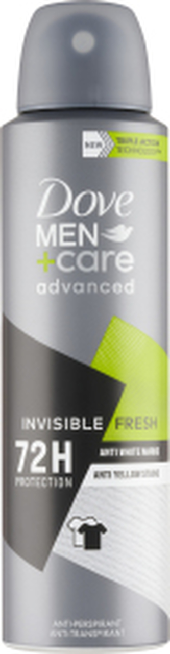 Dove Men+Care Advanced Invisible Fresh Antiperspirant sprej, 150 ml