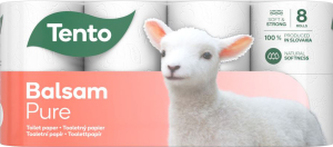 Tento Sensitive Camomile 3vrstvý toaletní papír, role 142 útržků, 8 rolí