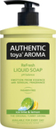 Authentic Toya Aroma tekuté mýdlo ledová limetka a citron, 400 ml