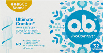 O.B. ProComfort Normal tampony 32 ks