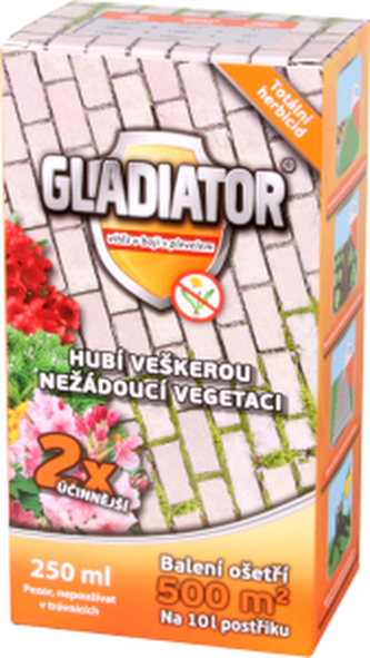 Gladiator Herbicid na plevel, 500 m², 250 ml Gladiator Herbicid na plevel, 500 m², 250 ml